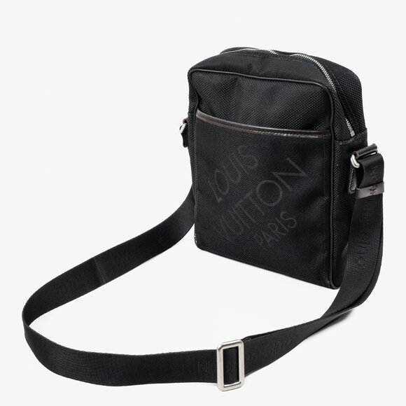 Louis Vuitton Black Citadan NM Damier Geant Cross Body Bag - Picture 6 of 13